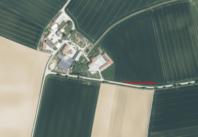 Reuth Bodenperspektive Richtung